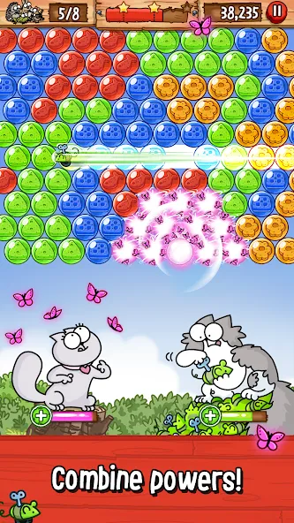 Simon's Cat - Pop Time [MOD: безлимитные жизни и усиленные бонусы] (Бесплатно / APK) — скриншот 3
