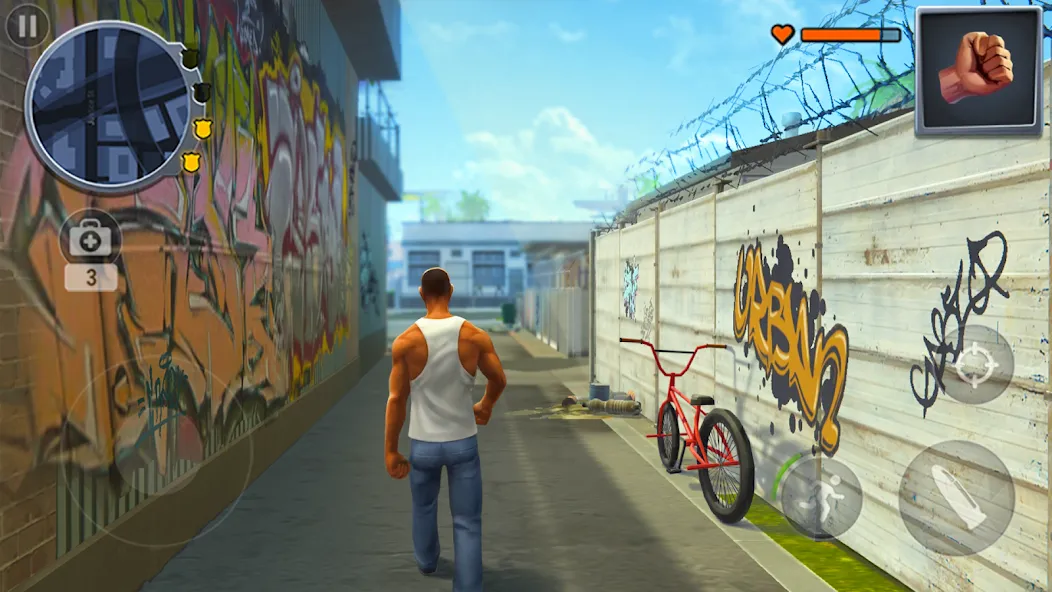 Скачать Gangs Town Story [MOD: безлимитные деньги и оружие] — скриншот 1