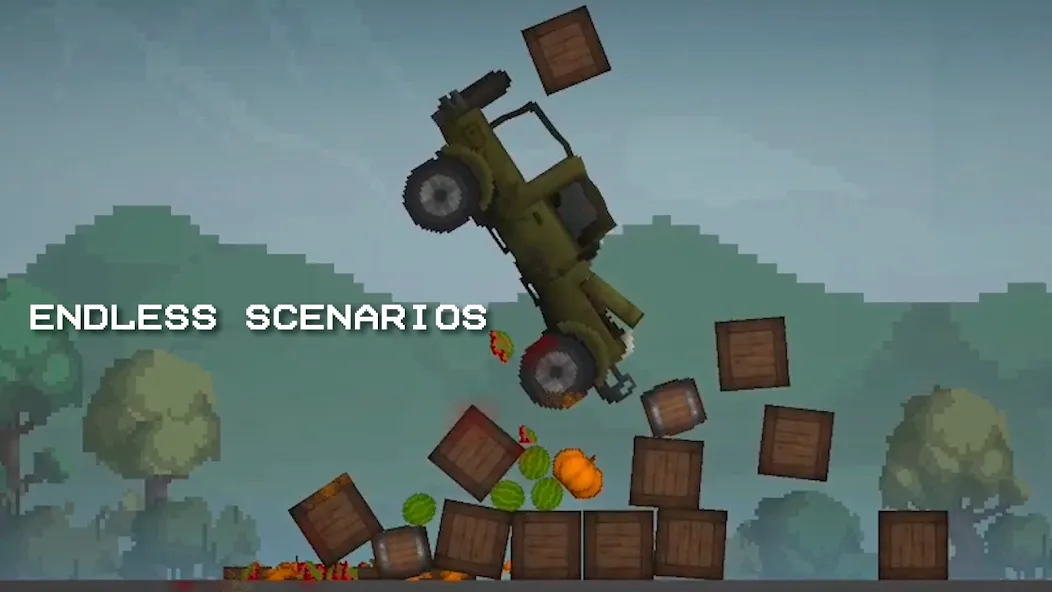 Скачать Melon Sandbox [MOD: новые предметы и безграничные возможности] — скриншот 2