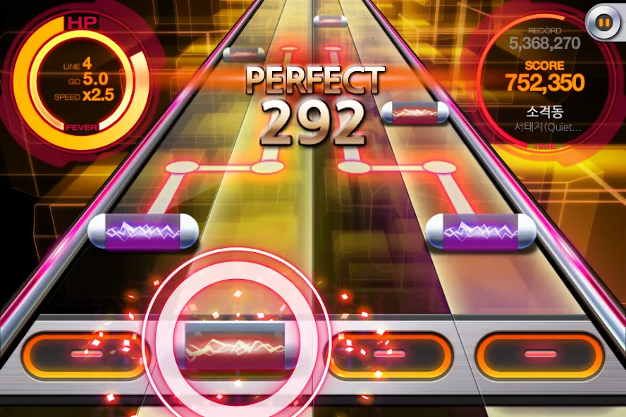 Взломанная BEAT MP3 2.0 - Rhythm Game [MOD: разблокированы все песни и режимы] на Андроид — скриншот 2
