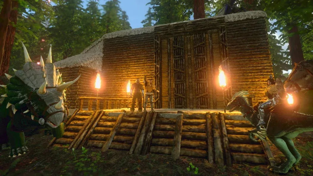 ARK: Survival Evolved [MOD: много ресурсов и открыты все рецепты] — Скачать бесплатно (APK) — скриншот 5
