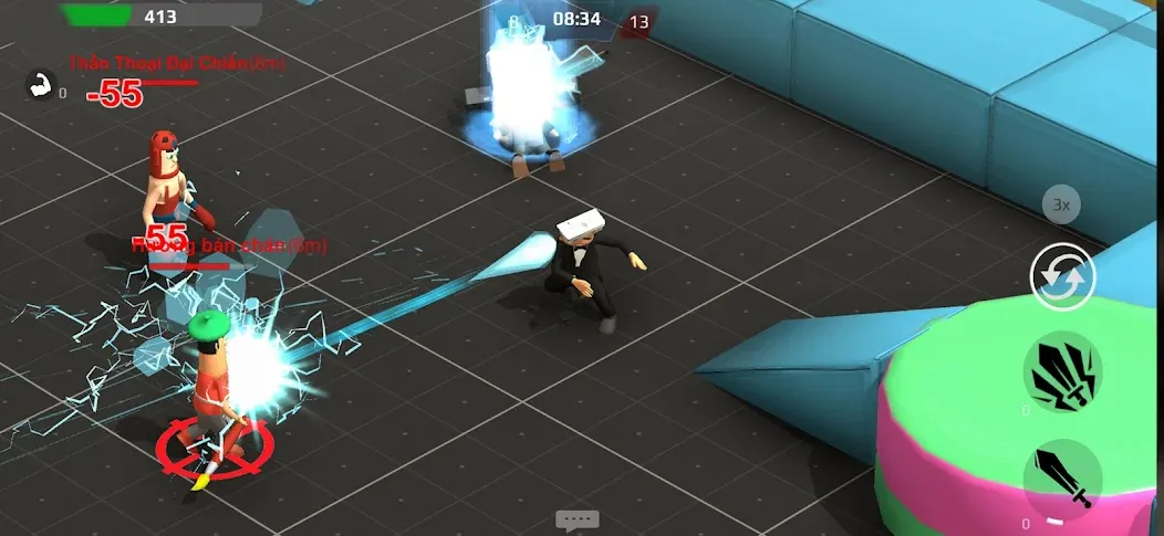 War Job: Toilet Battle [MOD: безлимитные деньги и усиленное оружие] последняя версия — скриншот 2