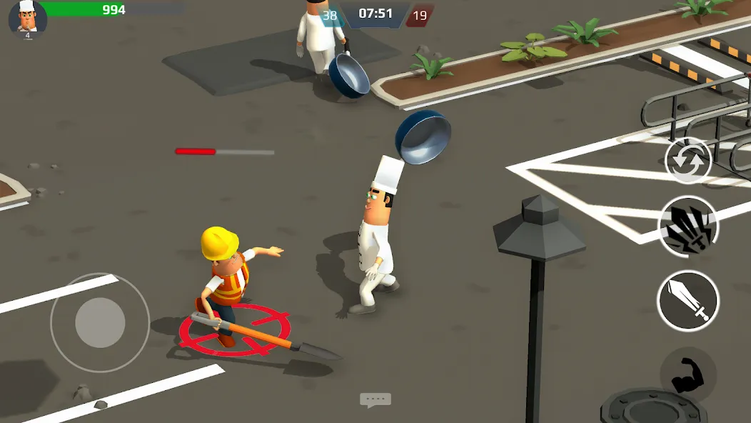 War Job: Toilet Battle [MOD: безлимитные деньги и усиленное оружие] последняя версия — скриншот 4
