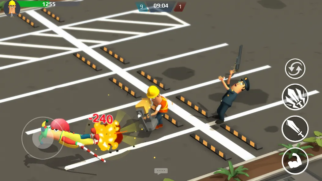 War Job: Toilet Battle [MOD: безлимитные деньги и усиленное оружие] последняя версия — скриншот 5