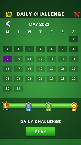 Скачать Solitaire: Classic Card Game [MOD: без рекламы и подсказок] на телефон — скриншот 2
