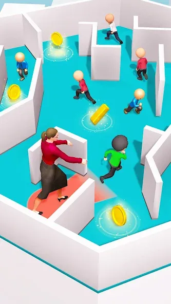 Hide and Seek game - Hide out [MOD: открыты все уровни и скины] на Андроид — скриншот 1