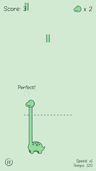 Like A Dino! [MOD: без рекламы и открыты все скины] — Скачать бесплатно (APK) — скриншот 2