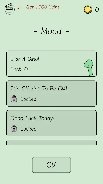 Like A Dino! [MOD: без рекламы и открыты все скины] — Скачать бесплатно (APK) — скриншот 4