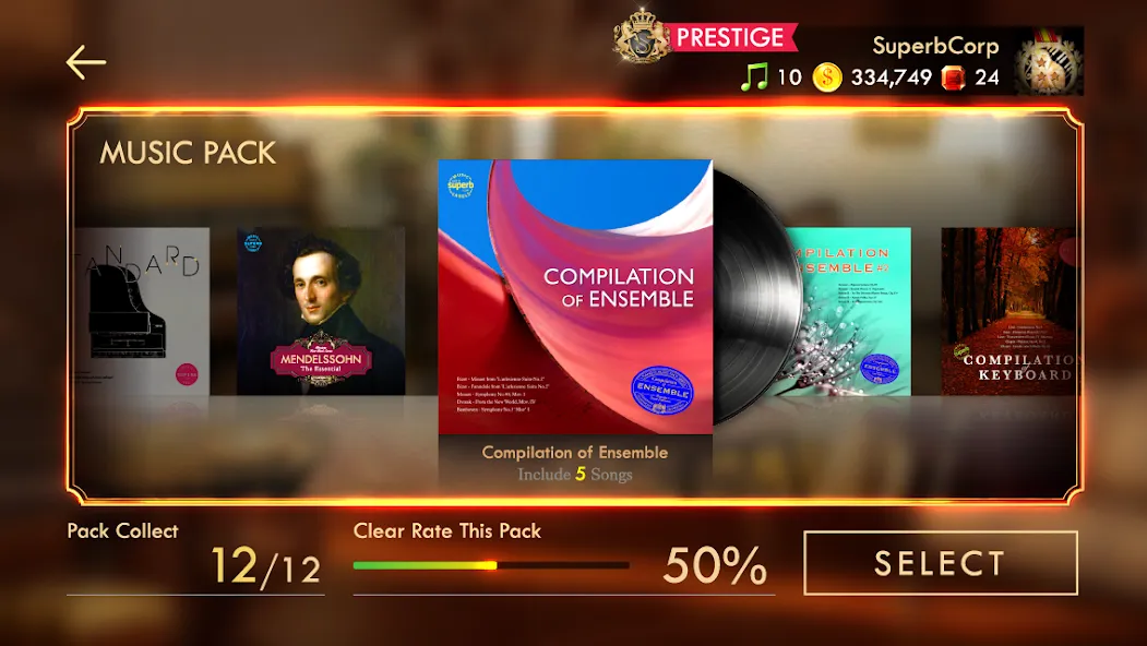 Pianista [MOD: безлимитные ноты и открыты все песни] — Скачать бесплатно (APK) — скриншот 4