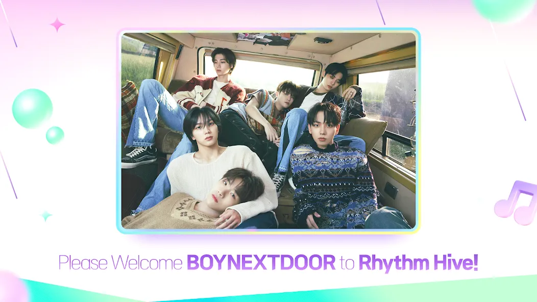 Скачать Rhythm Hive [MOD: безлимитные ноты и открыты все песни] на телефон — скриншот 1