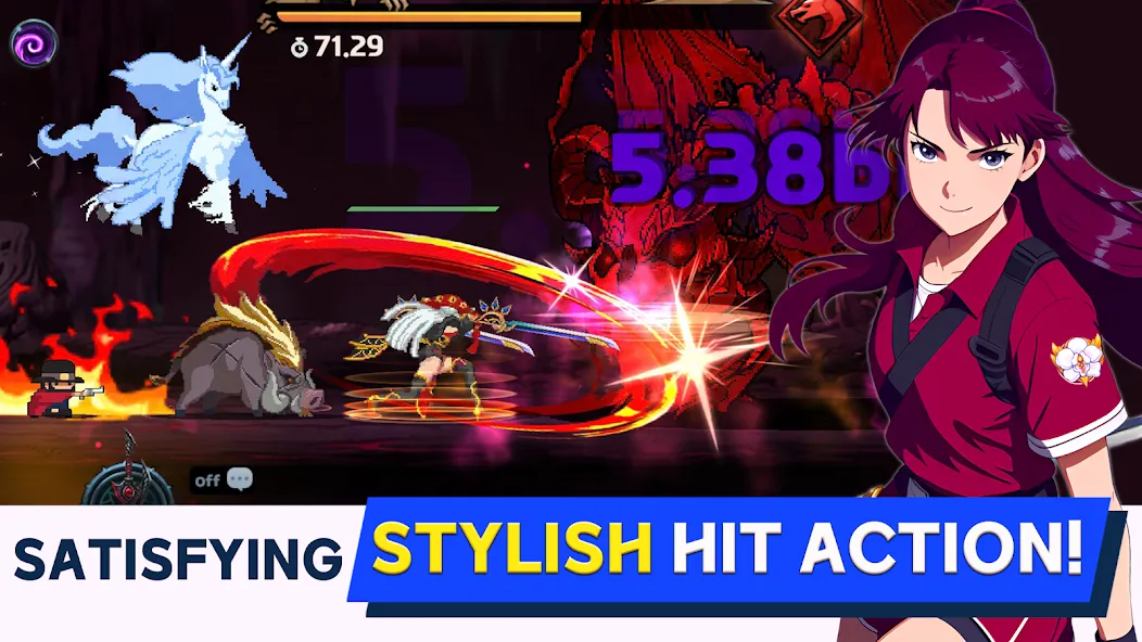 Dual Blader : Idle Action RPG [MOD: безлимитные деньги и алмазы] — Скачать бесплатно (APK) — скриншот 5