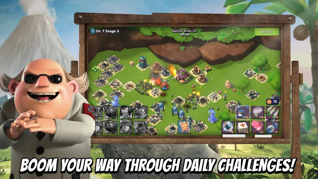 Boom Beach [MOD: безлимитные ресурсы и ускоренное строительство] — Скачать бесплатно (APK) — скриншот 2