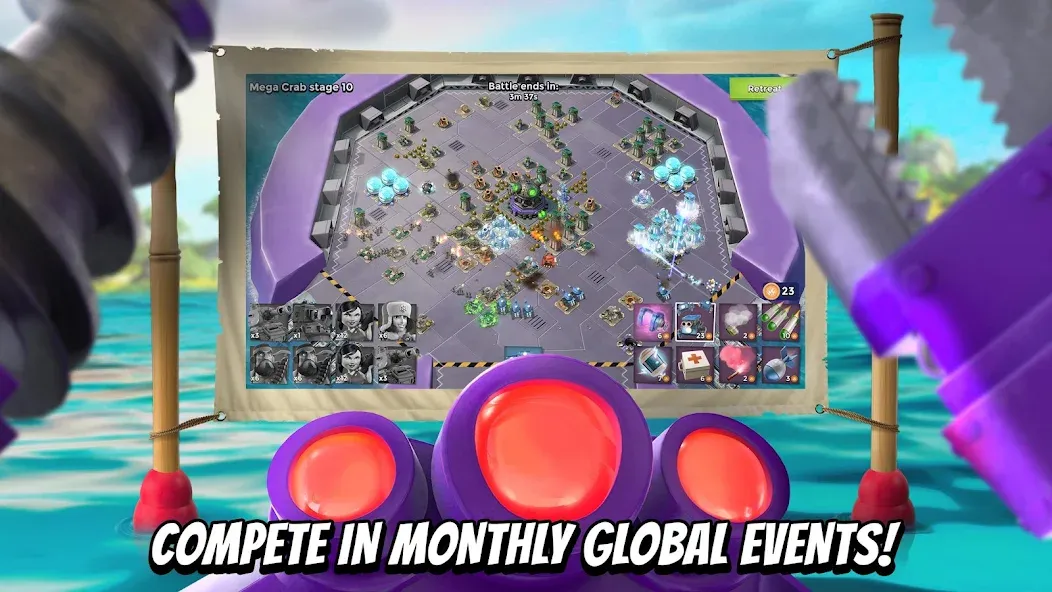 Boom Beach [MOD: безлимитные ресурсы и ускоренное строительство] — Скачать бесплатно (APK) — скриншот 4