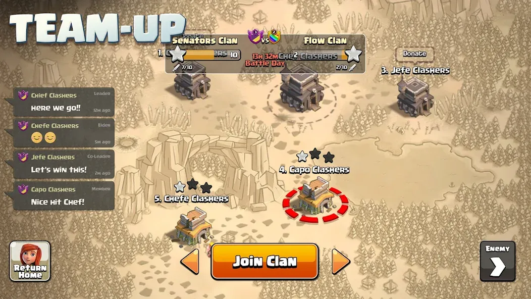 Взломанная Clash of Clans [MOD: много ресурсов и быстрые улучшения] на Андроид — скриншот 3