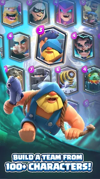 Clash Royale [MOD: много денег и открытые карты] — Скачать бесплатно (APK) — скриншот 2