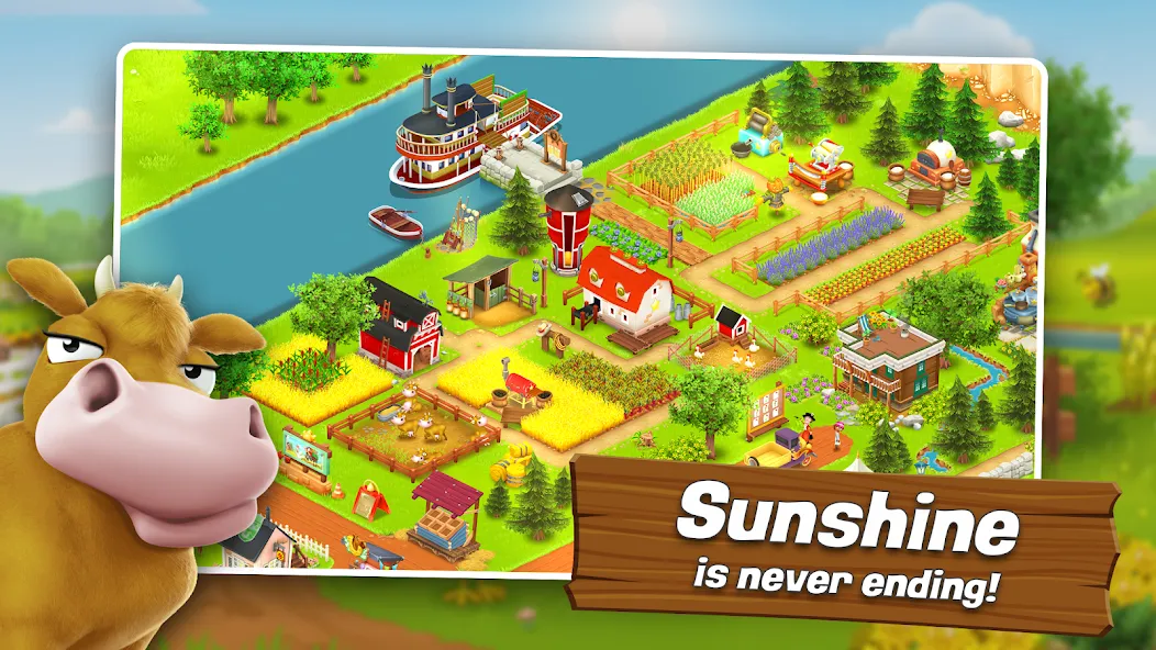 Скачать Hay Day [MOD: безлимитные монеты и алмазы] на телефон — скриншот 1