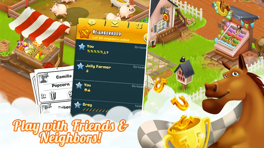 Скачать Hay Day [MOD: безлимитные монеты и алмазы] на телефон — скриншот 5