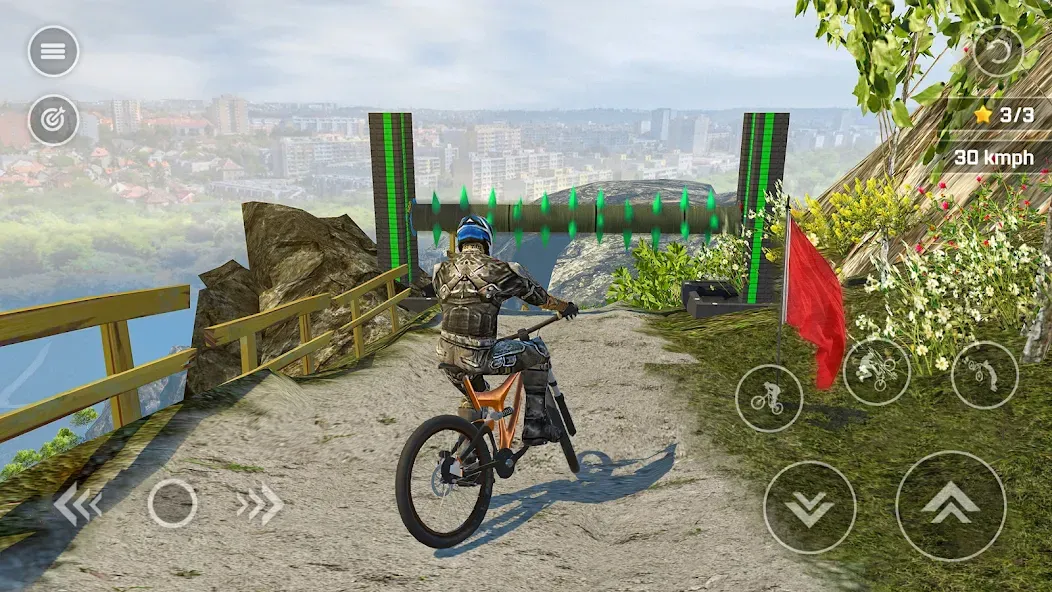 Скачать Bicycle Stunts: BMX Bike Games [MOD: безлимитные деньги и все трюки открыты] на телефон — скриншот 2
