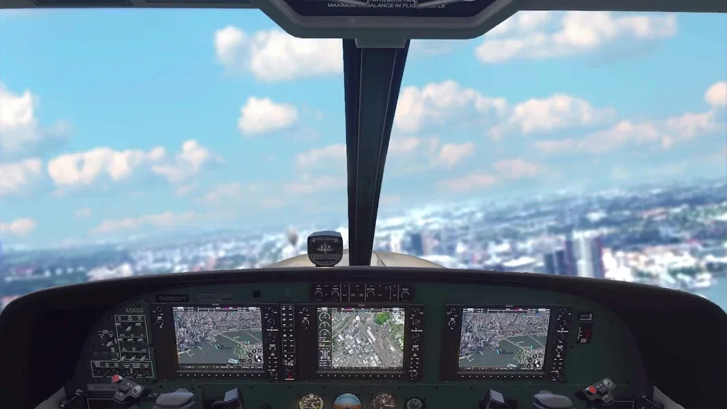 Скачать взлом Flight Simulator - Plane Games [MOD: реалистичные полёты и новые самолёты] — скриншот 3