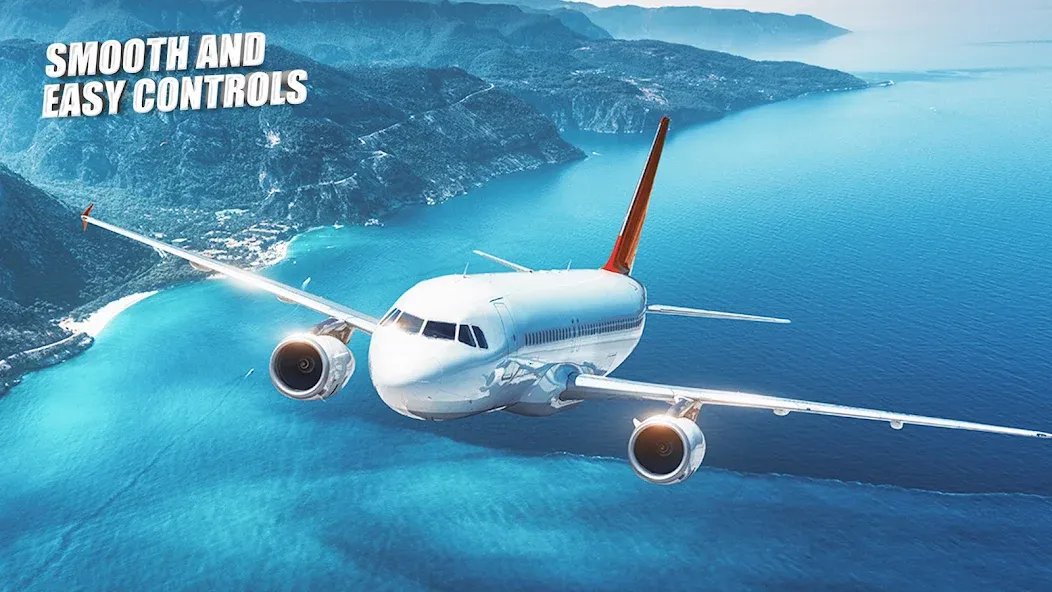 Скачать взлом Flight Simulator - Plane Games [MOD: реалистичные полёты и новые самолёты] — скриншот 4