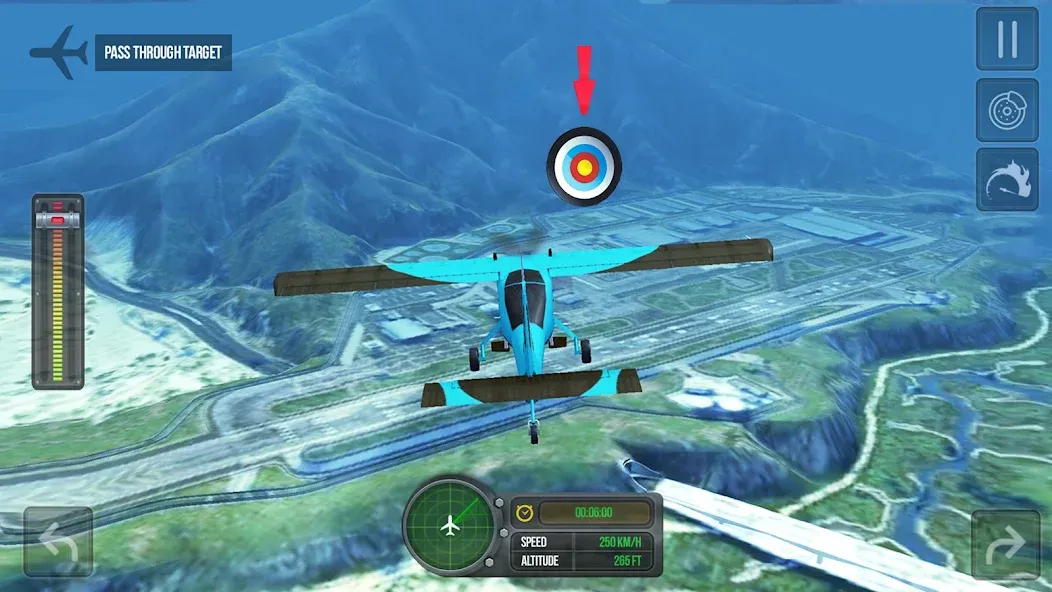 Скачать взлом Flight Simulator - Plane Games [MOD: реалистичные полёты и новые самолёты] — скриншот 5