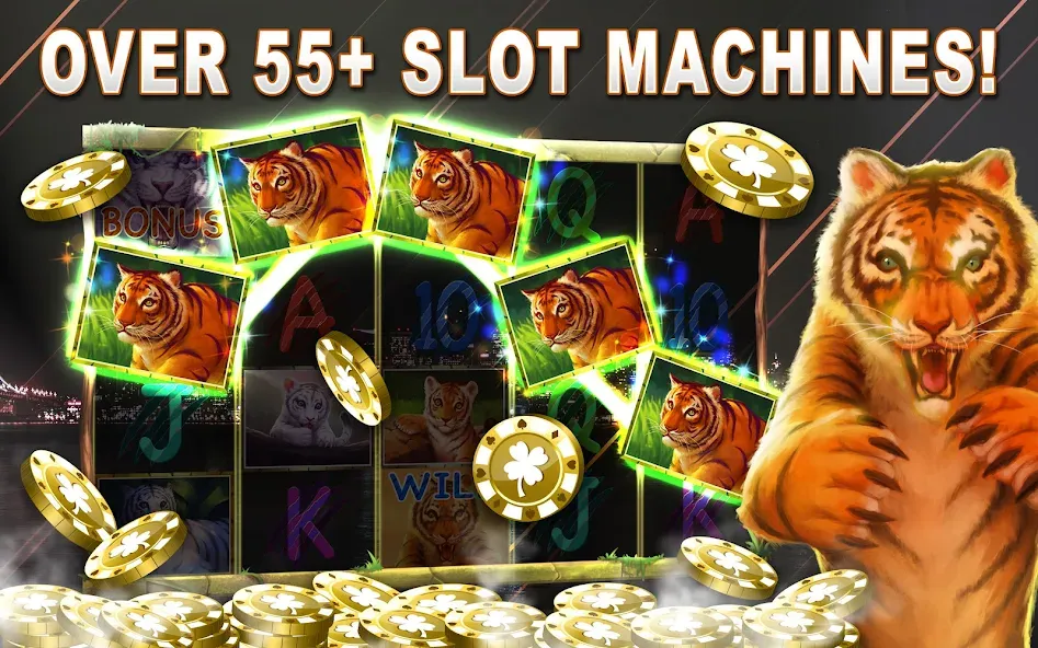 VIP Deluxe Slots Games Offline [MOD: безлимитные монеты и джекпоты] последняя версия — скриншот 4