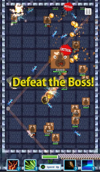 Взломанная Merge Sword :Idle Merged Sword [MOD: безлимитные монеты и усиленные мечи] на Андроид — скриншот 4