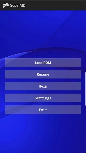 Скачать взлом SuperMD (All in One Emulator] [MOD: все консоли разблокированы без рекламы] — скриншот 1