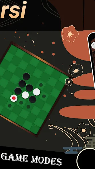 Reversi - Classic Reversi Game [MOD: безлимитные подсказки и отмена ходов] (Бесплатно / APK) — скриншот 2