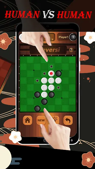 Reversi - Classic Reversi Game [MOD: безлимитные подсказки и отмена ходов] (Бесплатно / APK) — скриншот 5
