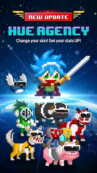 Videogame Guardians [MOD: новые герои и улучшенные способности] последняя версия — скриншот 1