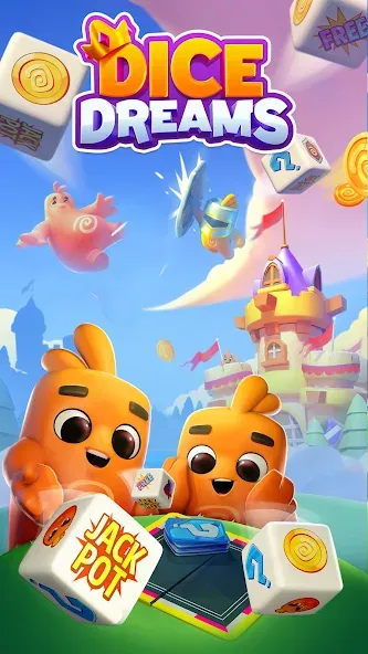 Dice Dreams™️ [MOD: безлимитные броски и награды] последняя версия — скриншот 1