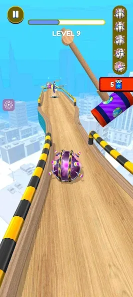 Rolling Balls 3D [MOD: безлимитные деньги и все уровни открыты] на Андроид — скриншот 4