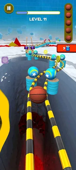 Rolling Balls 3D [MOD: безлимитные деньги и все уровни открыты] на Андроид — скриншот 5
