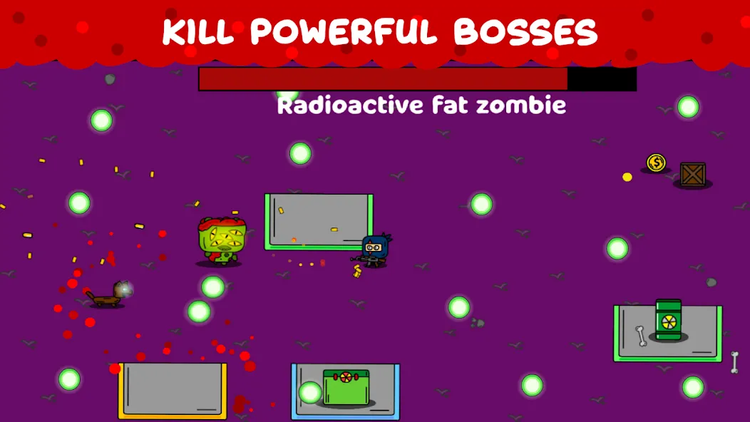 Взломанная Zombie Loop - Shooter survival [MOD: безлимитные патроны и здоровье] на Андроид — скриншот 3