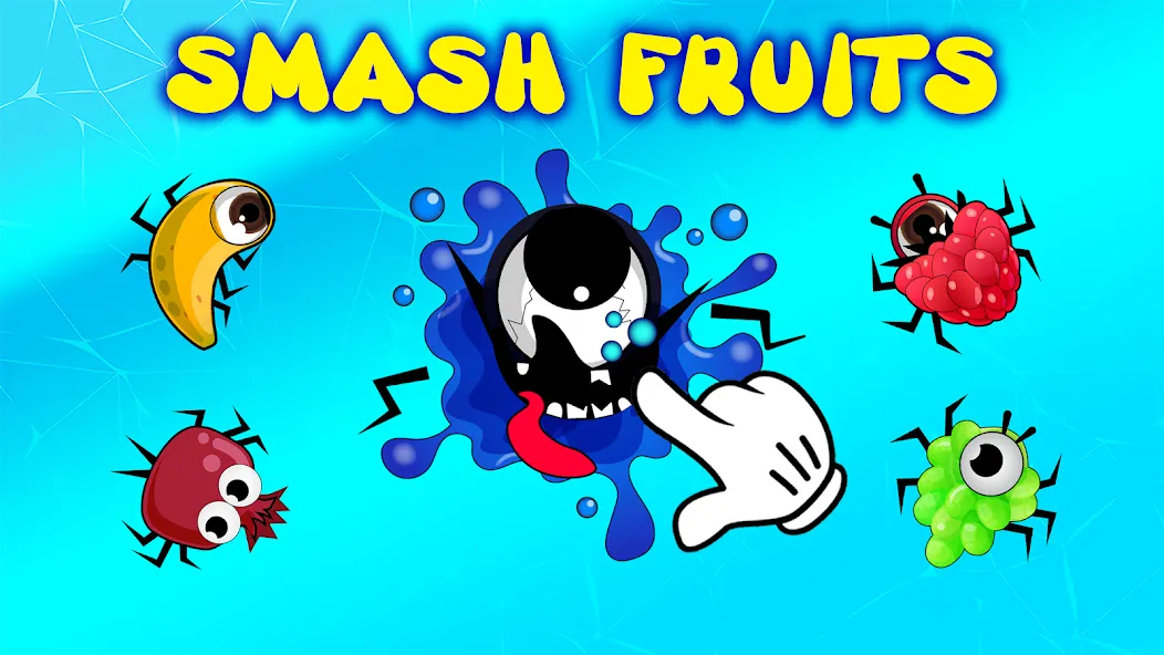 Скачать Bug Smashing toddler games [MOD: разблокированы все уровни и без рекламы] на телефон — скриншот 1