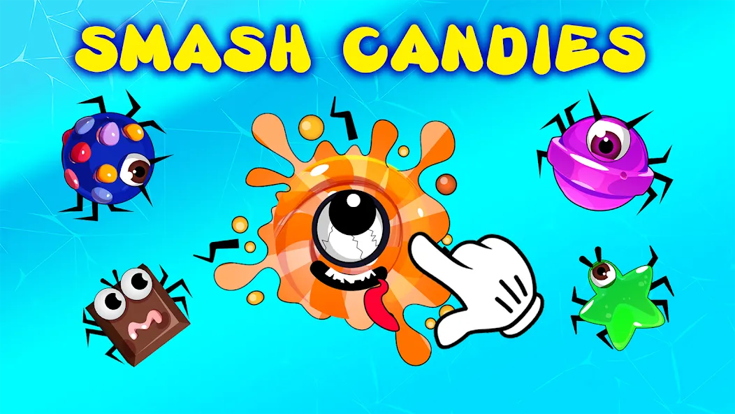 Скачать Bug Smashing toddler games [MOD: разблокированы все уровни и без рекламы] на телефон — скриншот 2