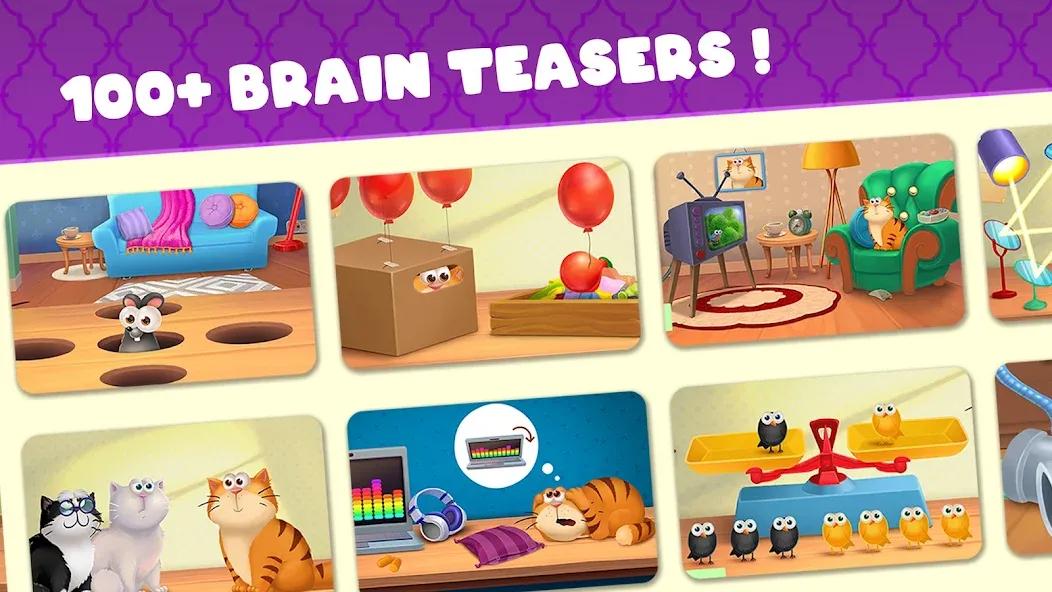 Brain quiz: Tricky puzzle [MOD: безлимитные подсказки и открыты все уровни] на Андроид — скриншот 1