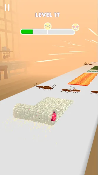 Sushi Roll 3D - Cooking ASMR [MOD: безлимитные деньги и все рецепты] (Бесплатно / APK) — скриншот 2