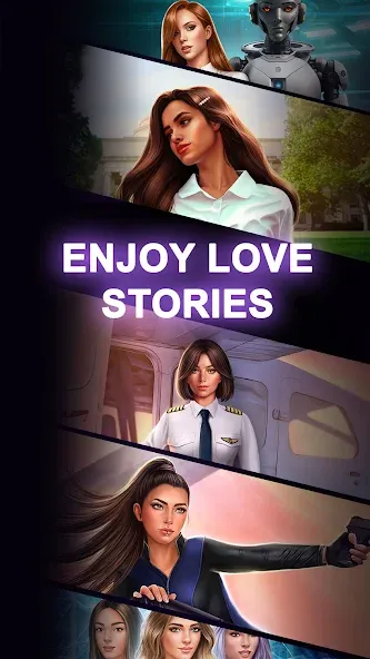 Взломанная Dream Zone: My Love Fantasy [MOD: безлимитные монеты и алмазы] на Андроид — скриншот 5