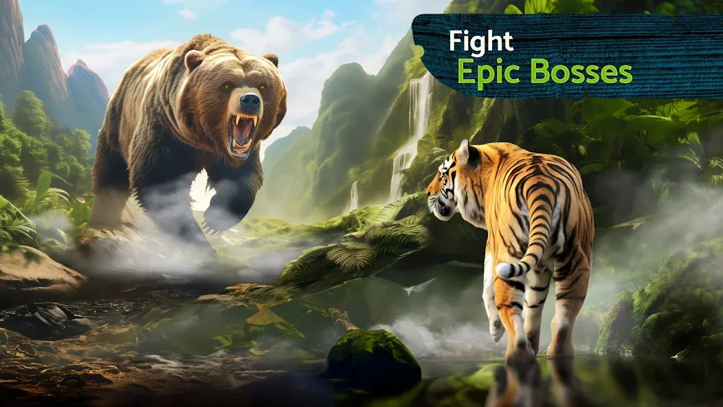 Взломанная The Tiger [MOD: безграничная энергия и усиленные способности] на Андроид — скриншот 4
