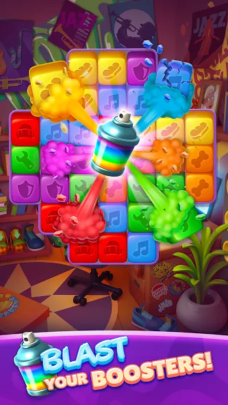 Взломанная Subway Surfers Blast [MOD: безлимитные монеты и энергия] на Андроид — скриншот 3