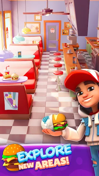 Взломанная Subway Surfers Blast [MOD: безлимитные монеты и энергия] на Андроид — скриншот 5