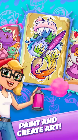 Subway Surfers Match [MOD: безлимитные монеты и бустеры] последняя версия — скриншот 3