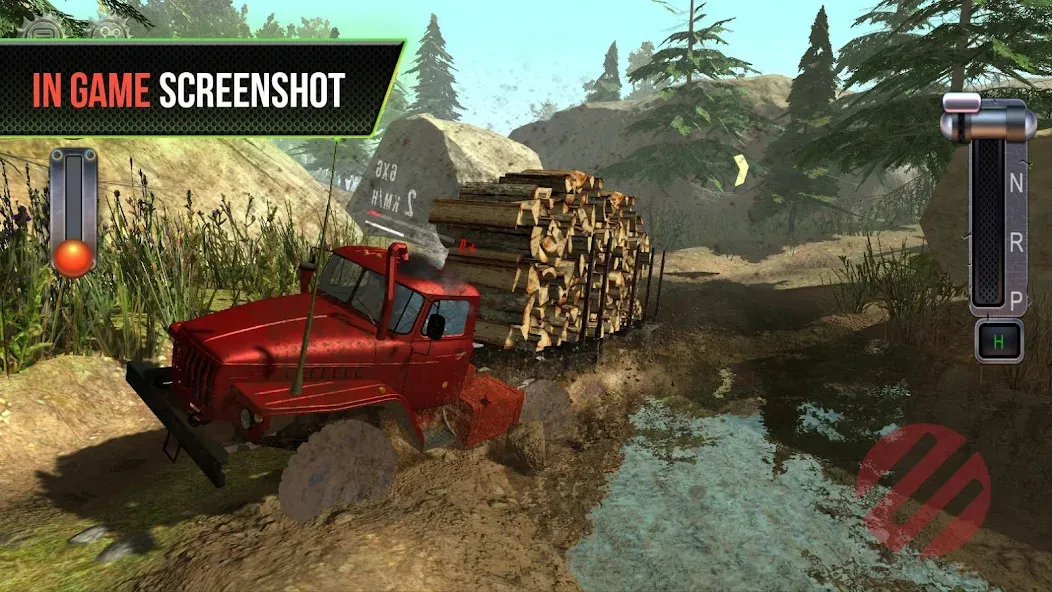 Truck Simulator OffRoad 4 [MOD: безлимитные деньги и топливо] — Скачать бесплатно (APK) — скриншот 2