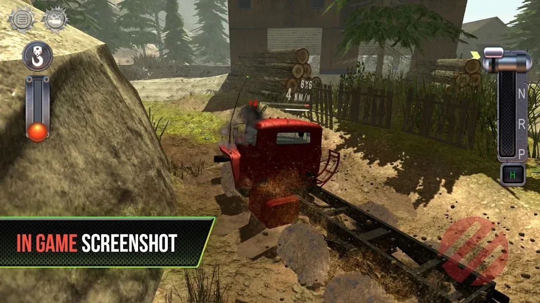 Truck Simulator OffRoad 4 [MOD: безлимитные деньги и топливо] — Скачать бесплатно (APK) — скриншот 5