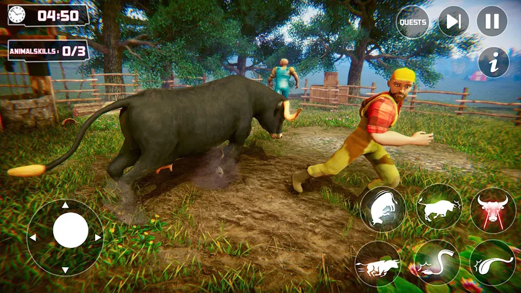 Скачать Scary Cow Simulator Rampage [MOD: безлимитные деньги и яростный режим] — скриншот 5