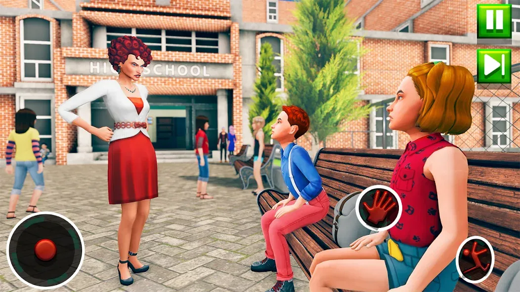 High School Teacher Sim Games [MOD: безлимитные деньги и всё открыто] на Андроид — скриншот 4