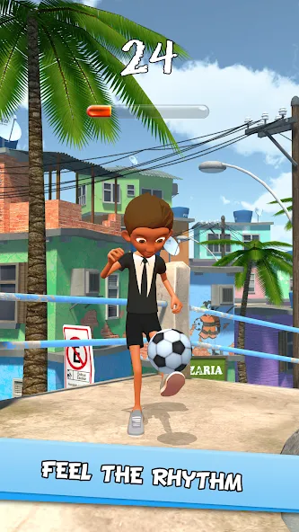 Скачать Kickerinho [MOD: безлимитные деньги и открытые уровни] — скриншот 2