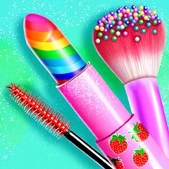 Взломанная Candy Makeup Beauty Game [MOD: безлимитные деньги и макияж открыт] на Андроид
